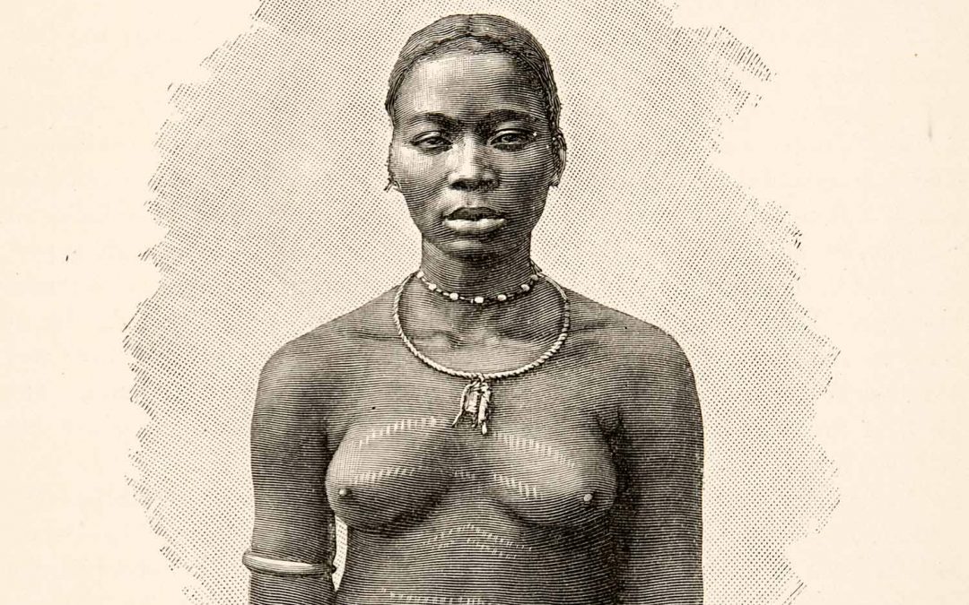 A young woman is traded into slavery