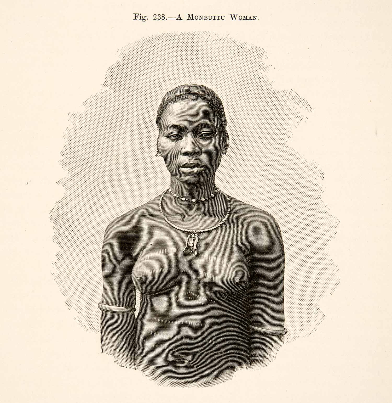A Monbuttu woman